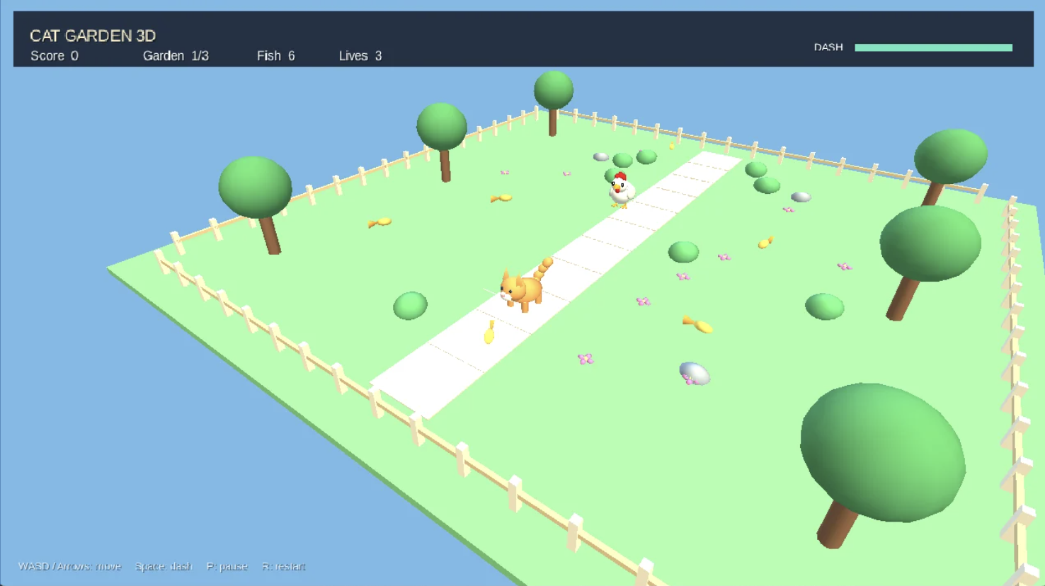 3D Game created by Codex